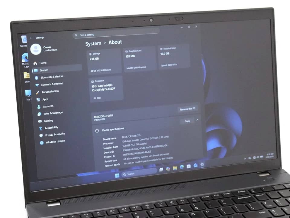 Lenovo ThinkPad L15 Gen 4 Computers