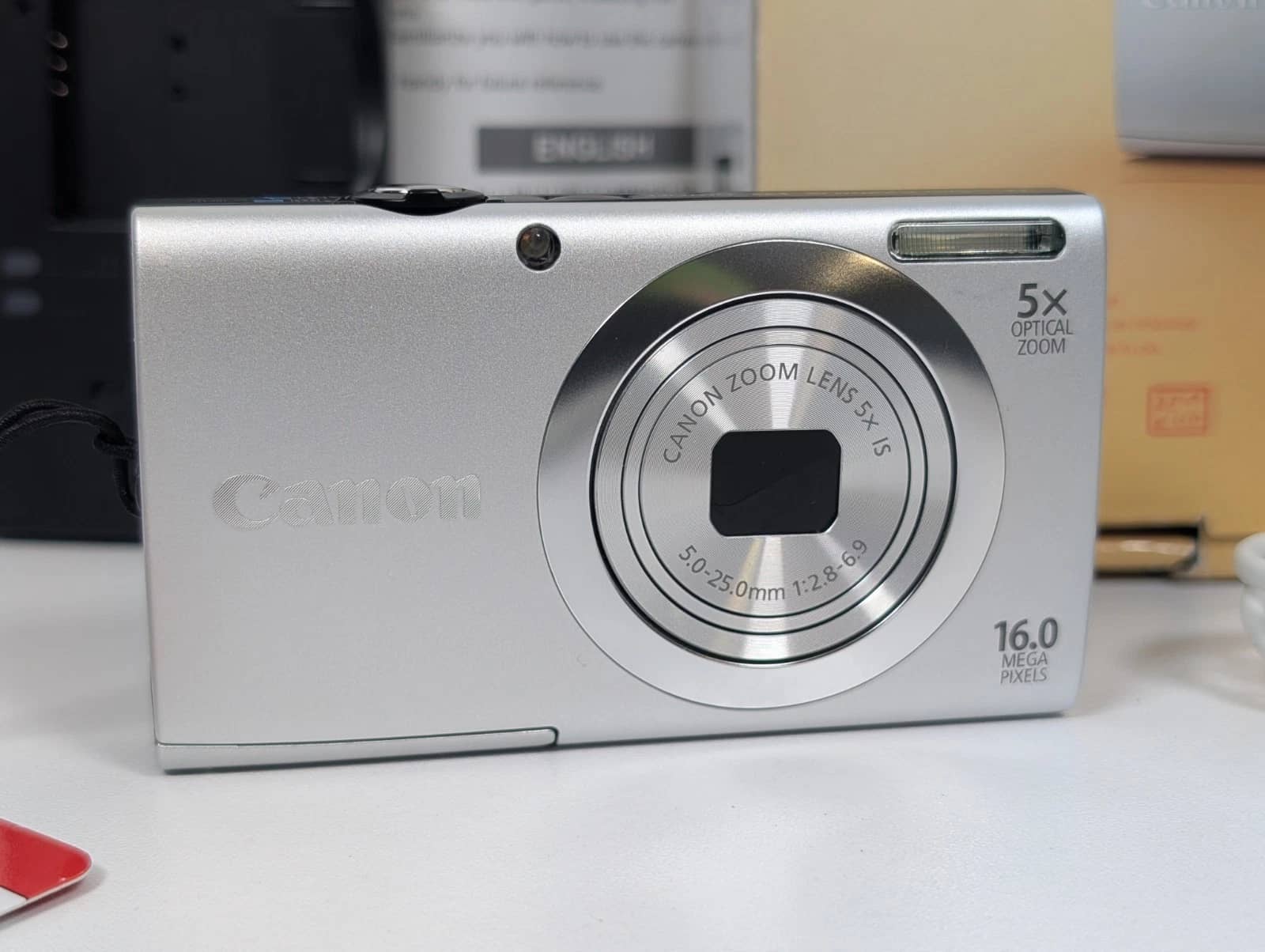 Canon PowerShot A2400 IS Digital Cameras Blue New Body Only