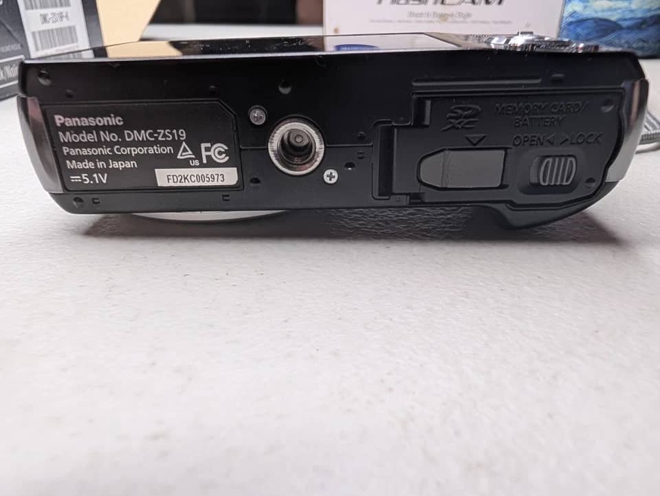 Panasonic LUMIX ZS19 Digital Cameras Black New Body Only