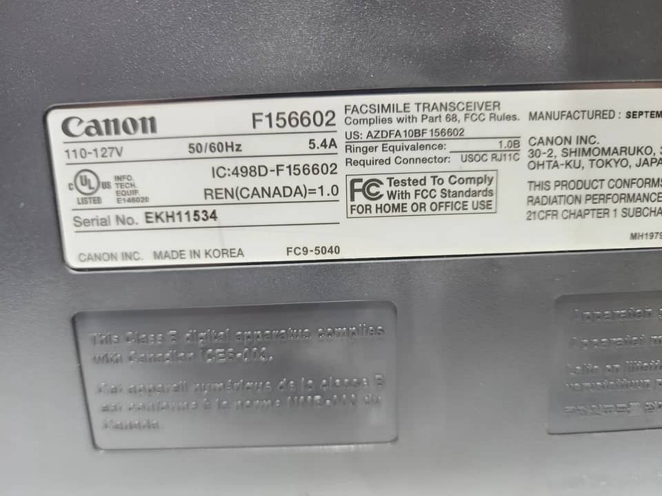 Canon MF4370DN Printers Used - Good