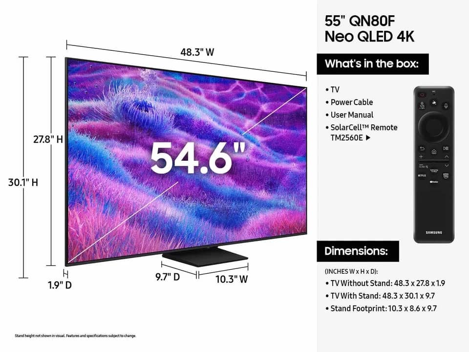 Samsung QN80F TVs