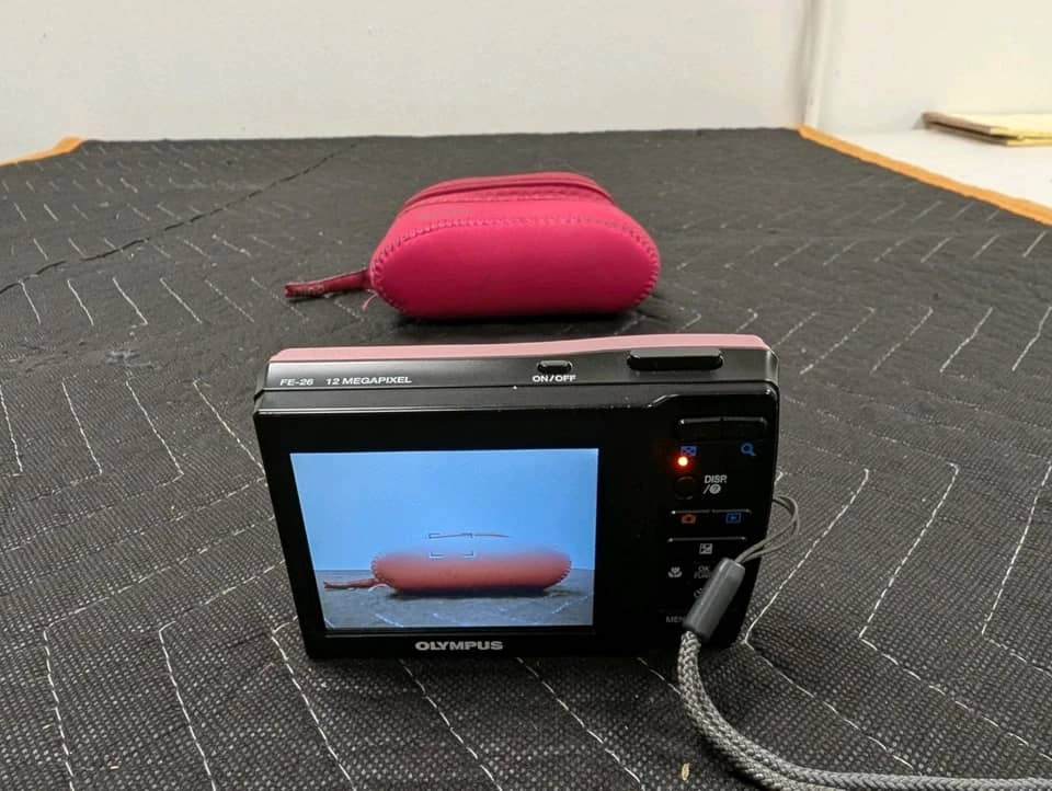 OM SYSTEM fe-26 Digital Cameras Blue New Body Only