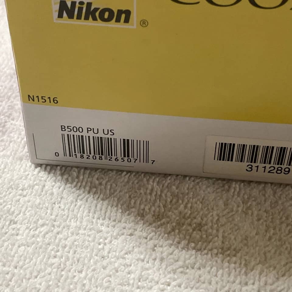 Nikon B500 Digital Cameras Black Refurbished - Excellent