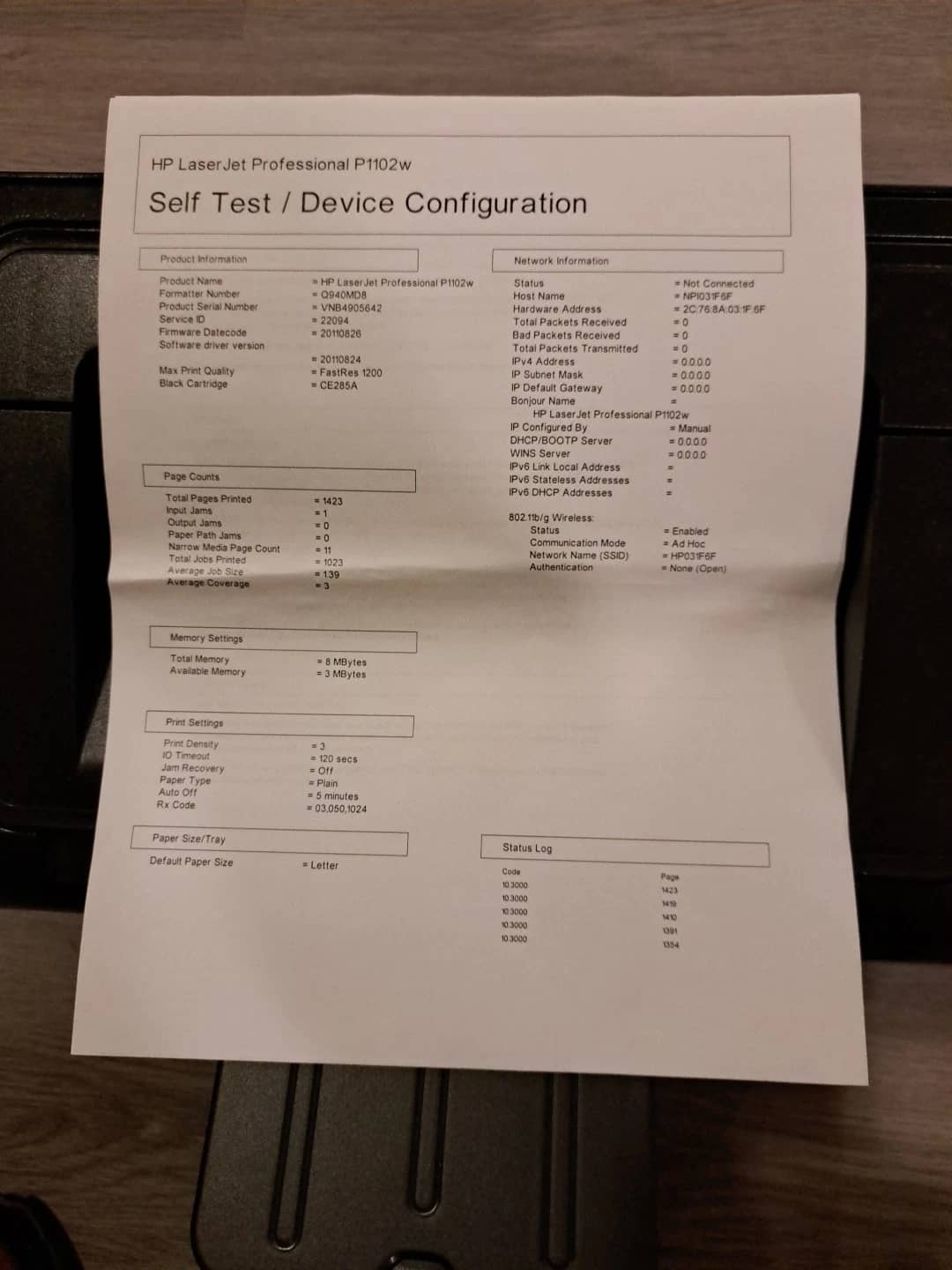 HP CE658A Printers Refurbished - Excellent