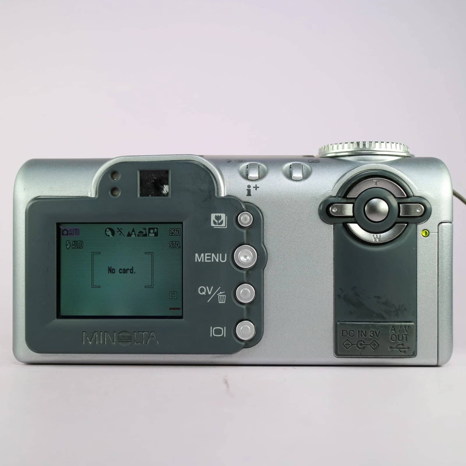Minolta DiMAGE F300 Digital Cameras Silver Used - Good