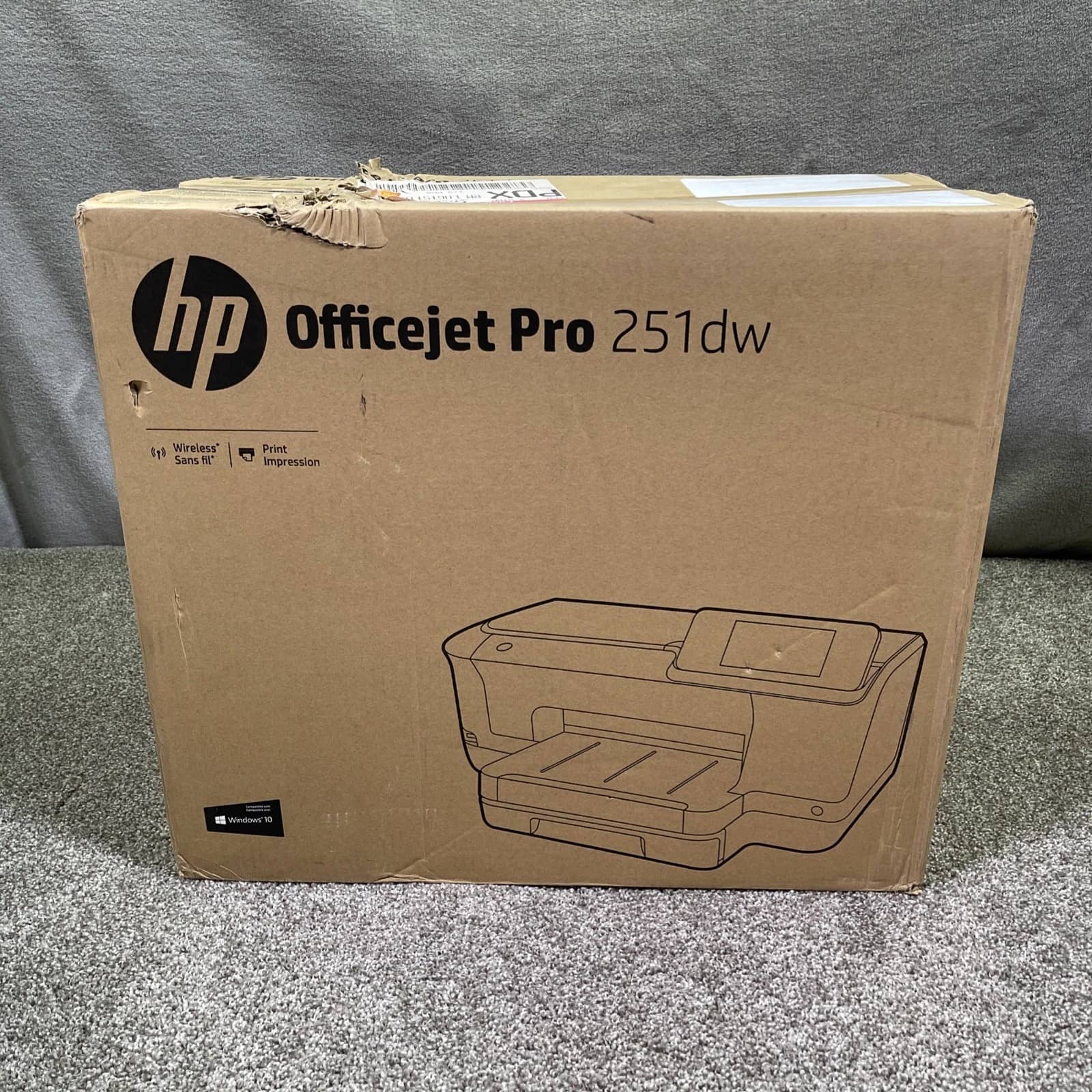 HP Officejet Pro 251dw Printers For parts or not working