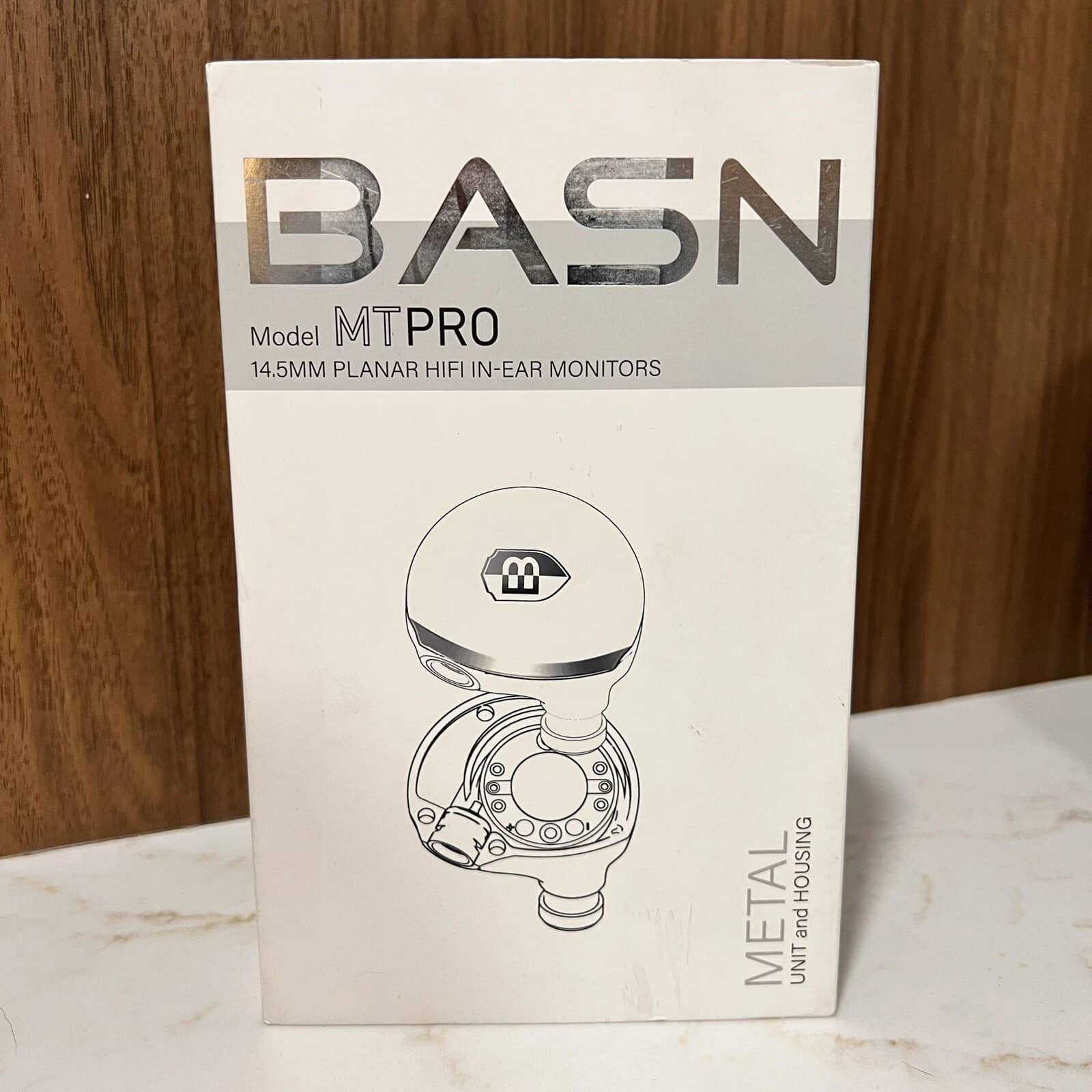 BASN MTPro Headphones & Earbuds Purple New