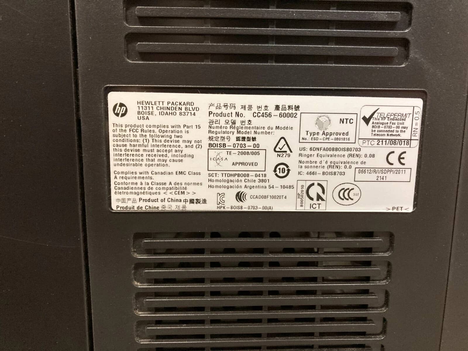 HP LaserJet Enterprise MFP M630 Printers Used - Good