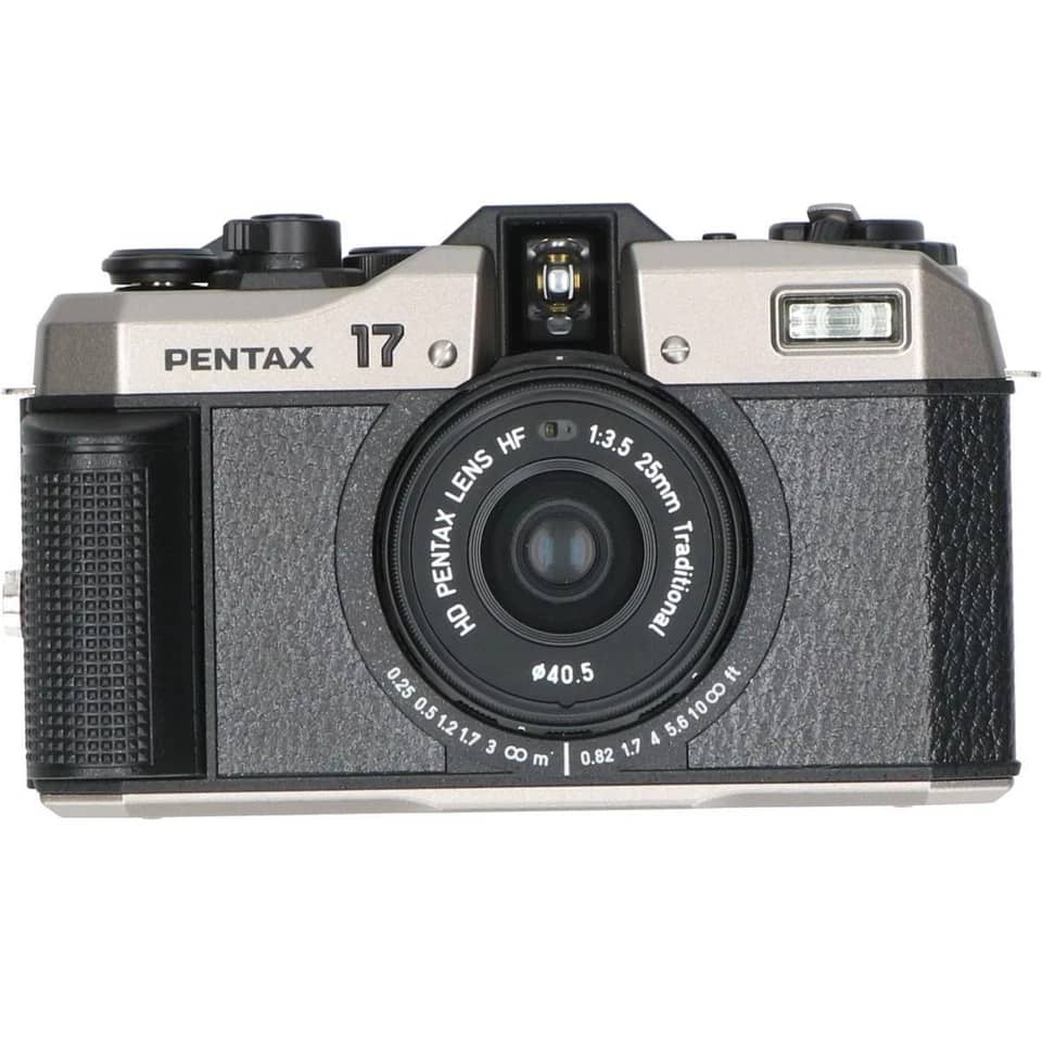 Pentax 17 Digital Cameras Silver New Body Only
