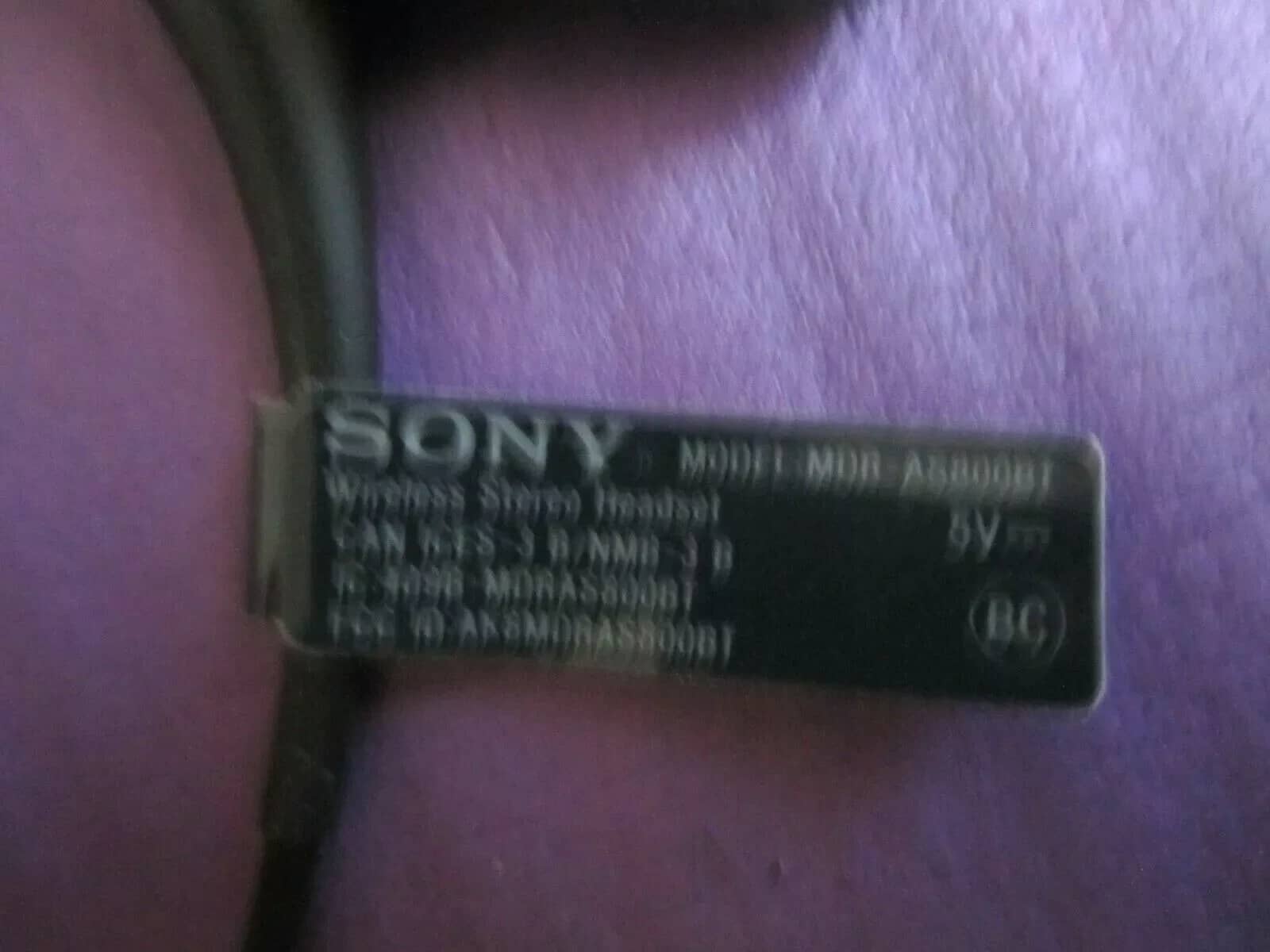 Sony MDR-AS800BT Headphones & Earbuds Black New