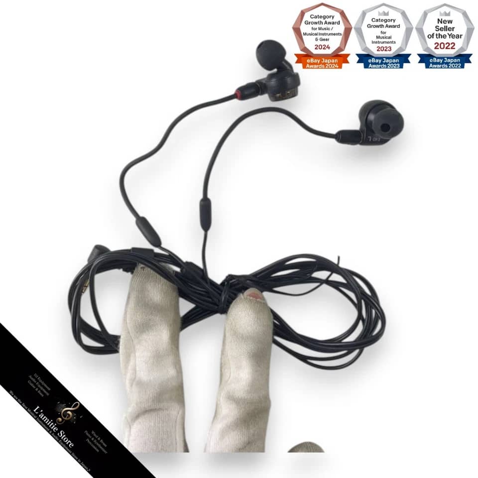 Audio-Technica ATH-E40 Headphones & Earbuds Black New