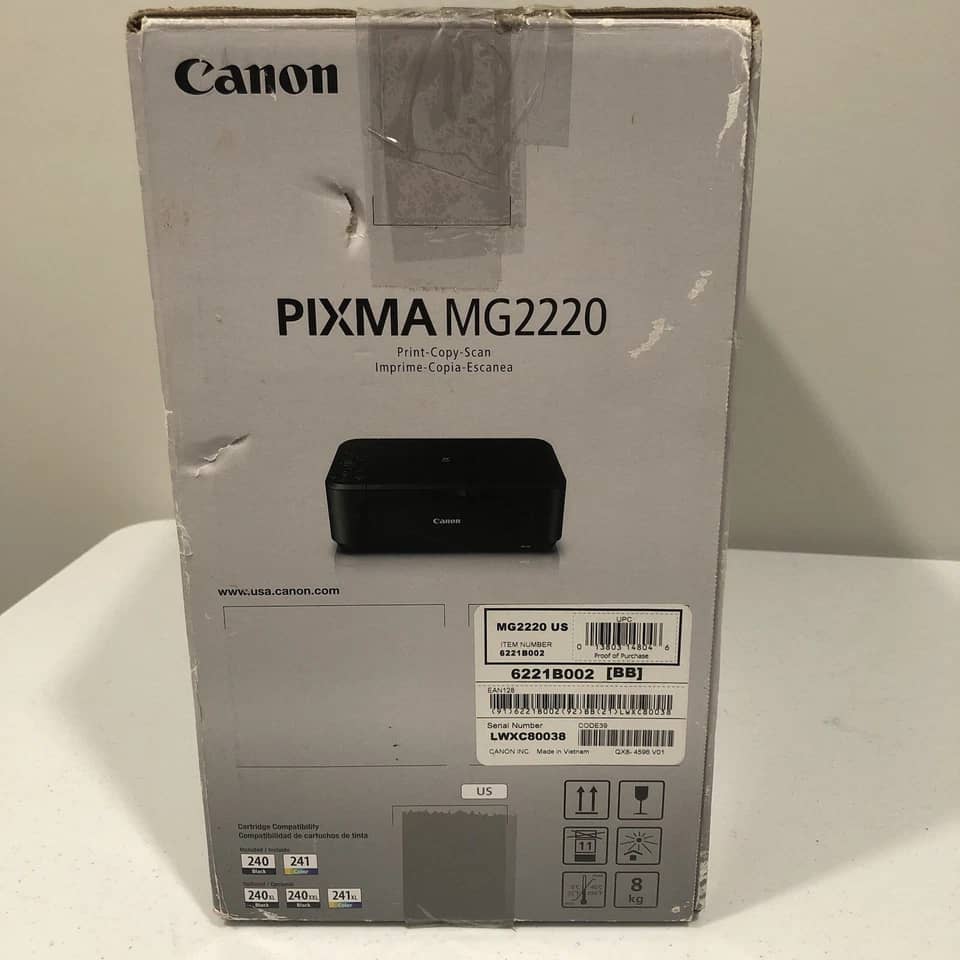 Canon Pixma MG2220 Printers New