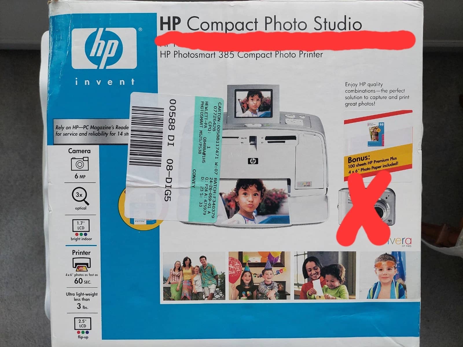 HP 380 Printers Open-Box Excellent