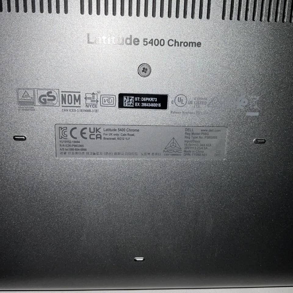 Dell Galaxy Chromebook 2 Computers