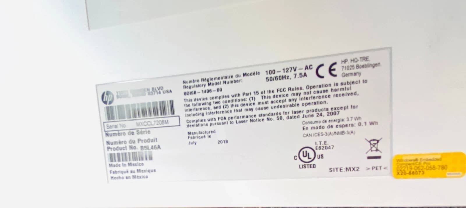 HP M577 Printers Used - Good