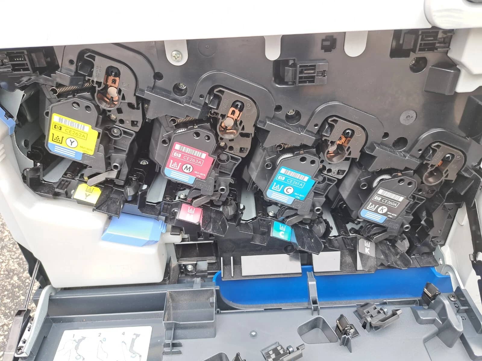 HP Color LaserJet CP452 Printers For parts or not working