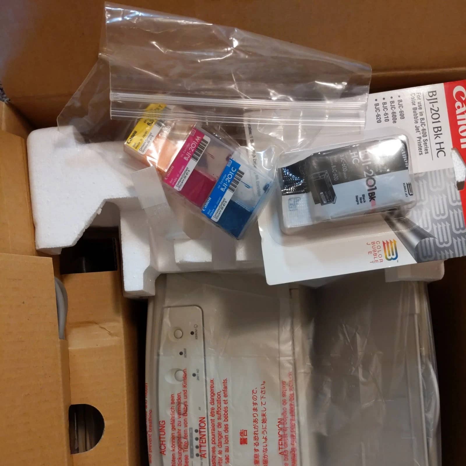 Canon BJC-600 Printers Open-Box Excellent
