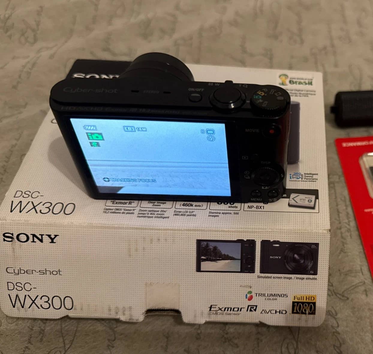 Sony Cyber-shot DSC-WX300 Digital Cameras White New Body Only