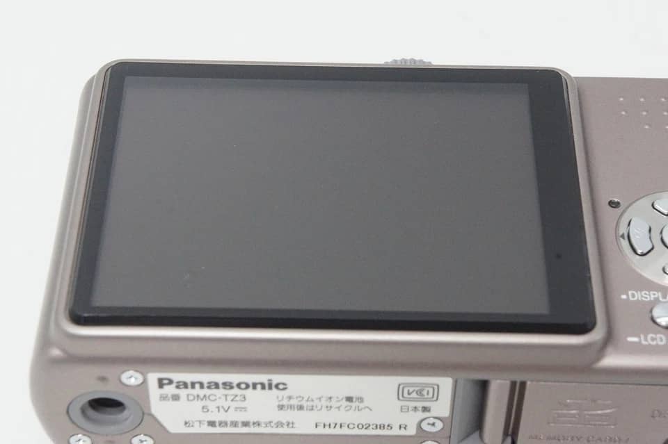 Panasonic LUMIX TZ3 Digital Cameras Black New Body Only