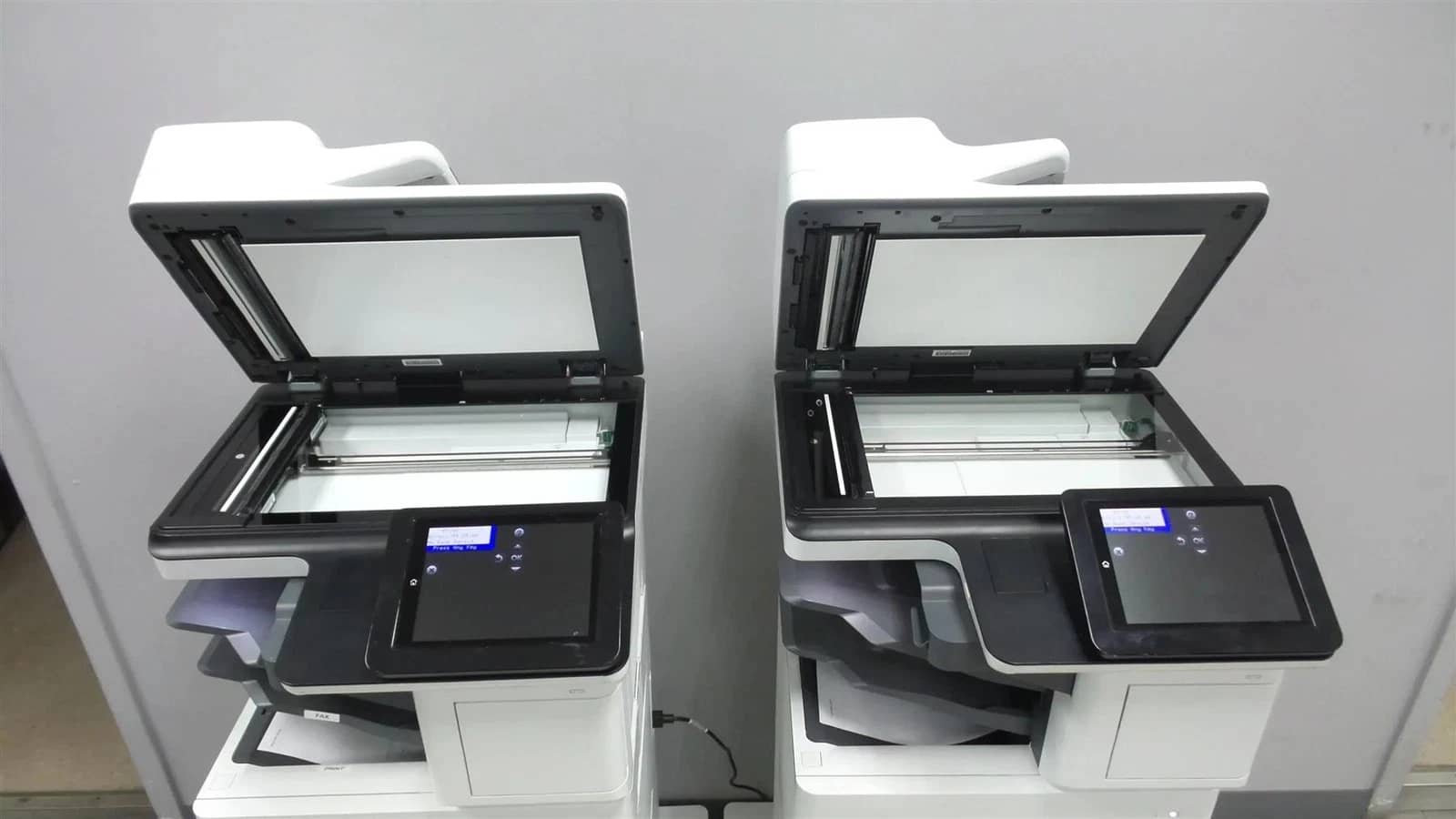 HP Flow MFP E62565 Printers Used - Good