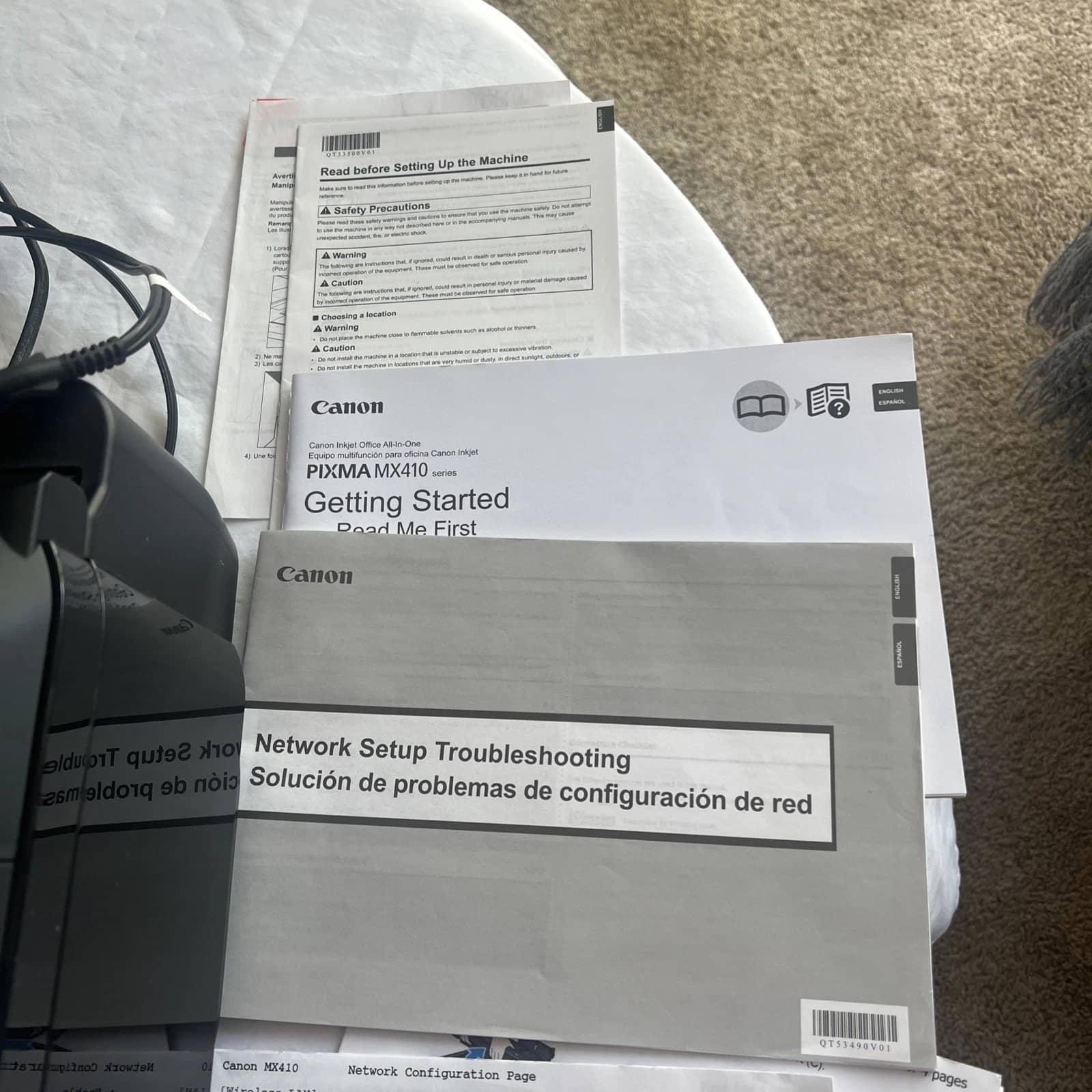 Canon Cannon Pixma MX410 Printers Used - Good