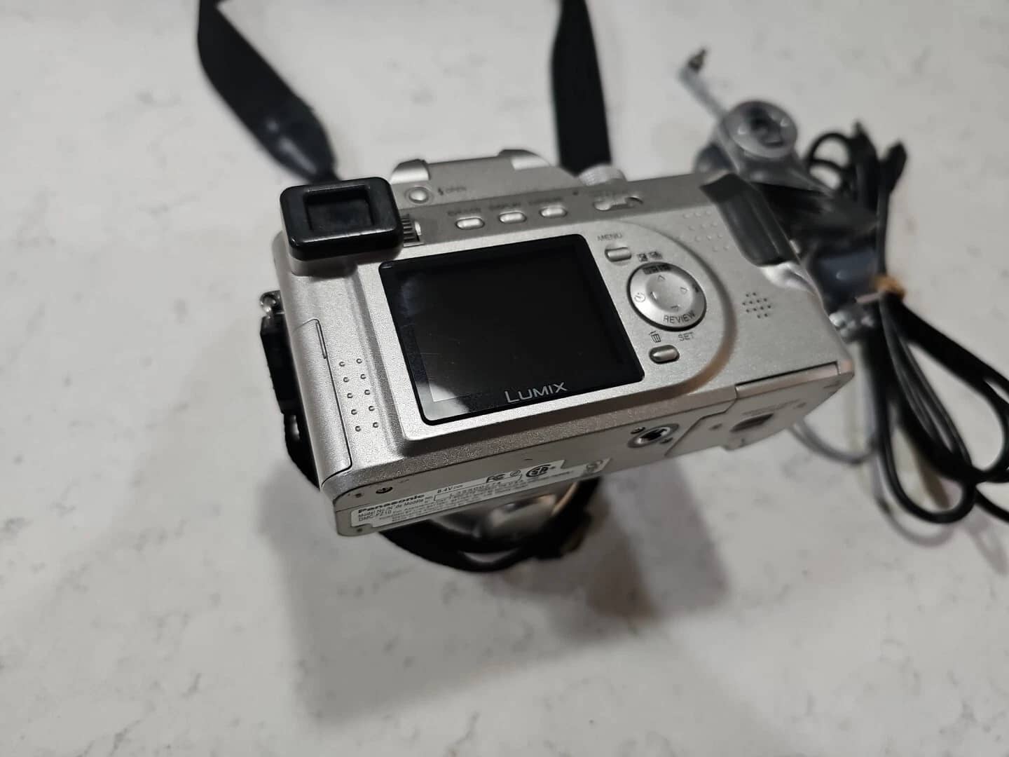 Panasonic LUMIX FZ10 Digital Cameras Silver Used - Good Body Only