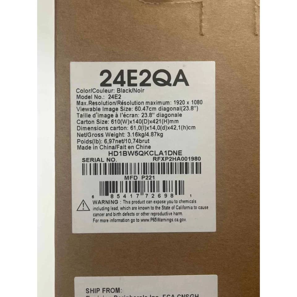 Amazon 24E2QA Monitors