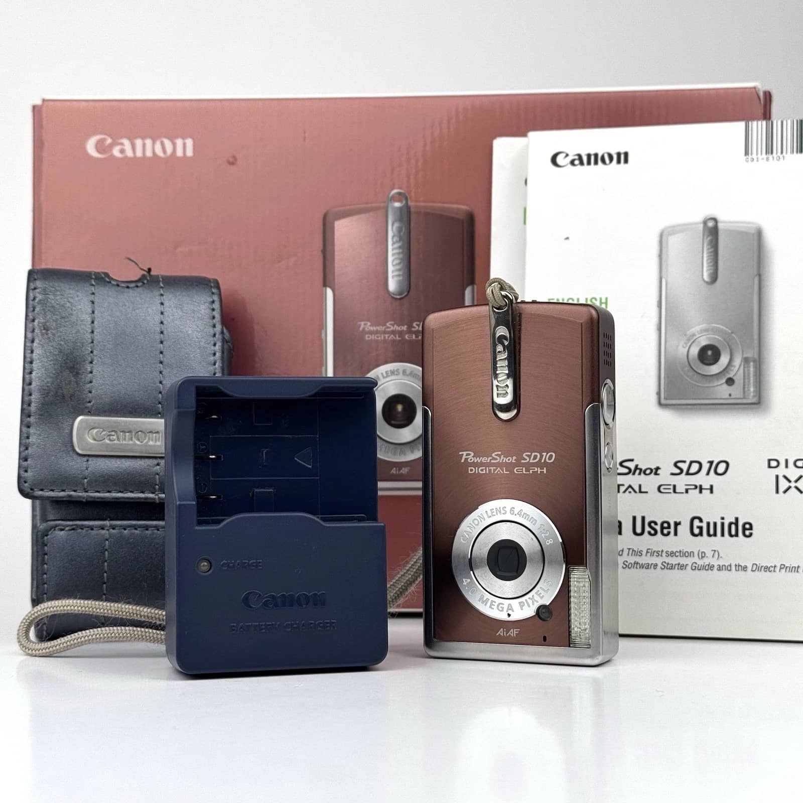 Canon PowerShot SD10 Digital Cameras Black New Body Only