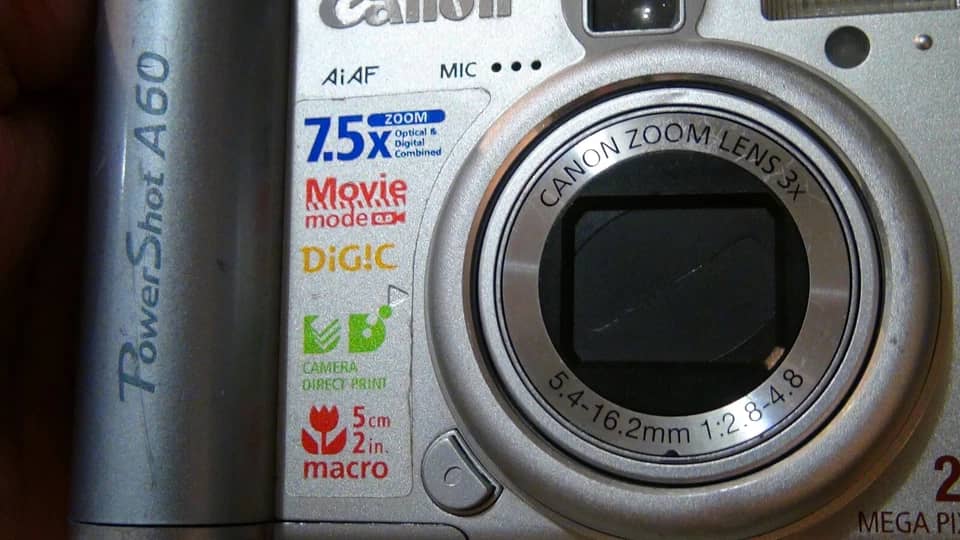 Canon PowerShot A60 Digital Cameras Silver New Body Only