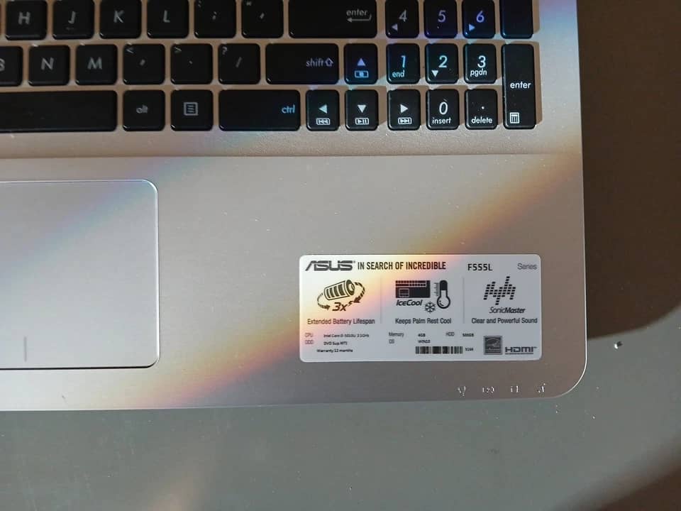 ASUS Vivobook F555L Computers