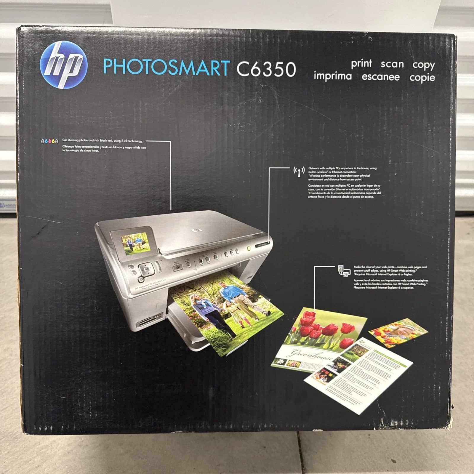 HP Photosmart C6350 Printers New