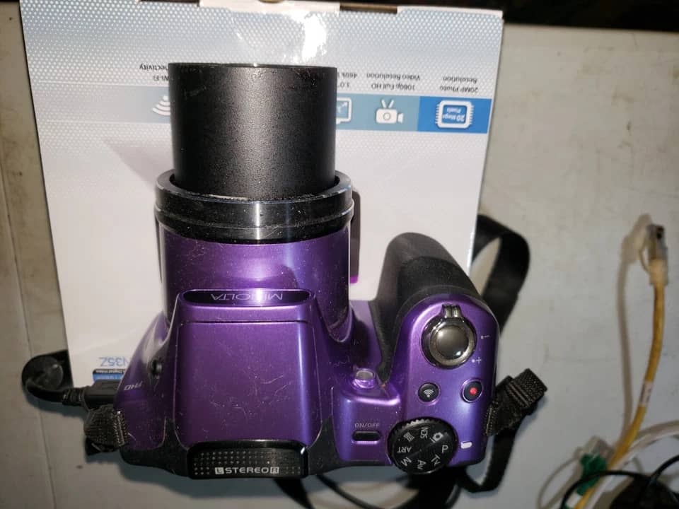 Minolta M35Z Digital Cameras Purple New Body Only
