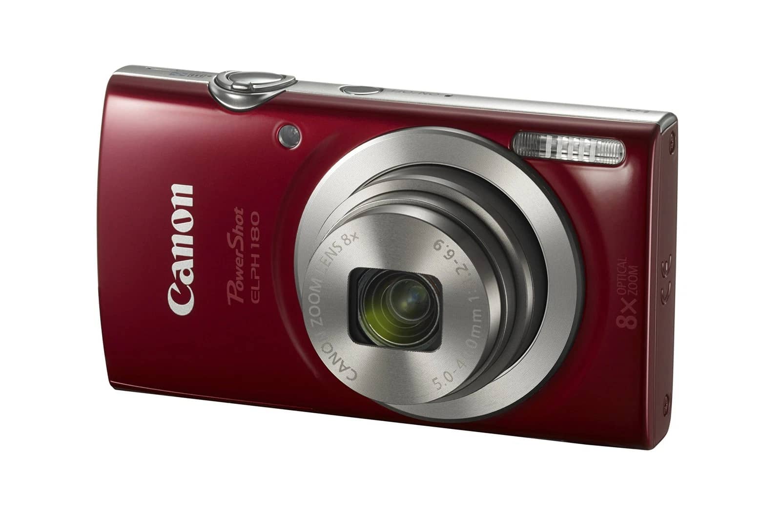 Canon PowerShot ELPH 180 Digital Cameras Red New Body Only