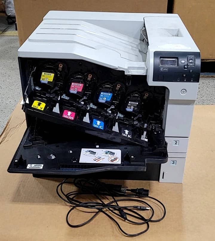 HP COLOR LASERJET ENTERPRISE M750 Printers Used - Good