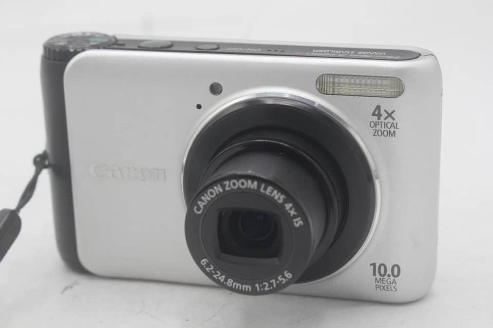 Canon A3000 Digital Cameras Silver Refurbished - Excellent Body Only