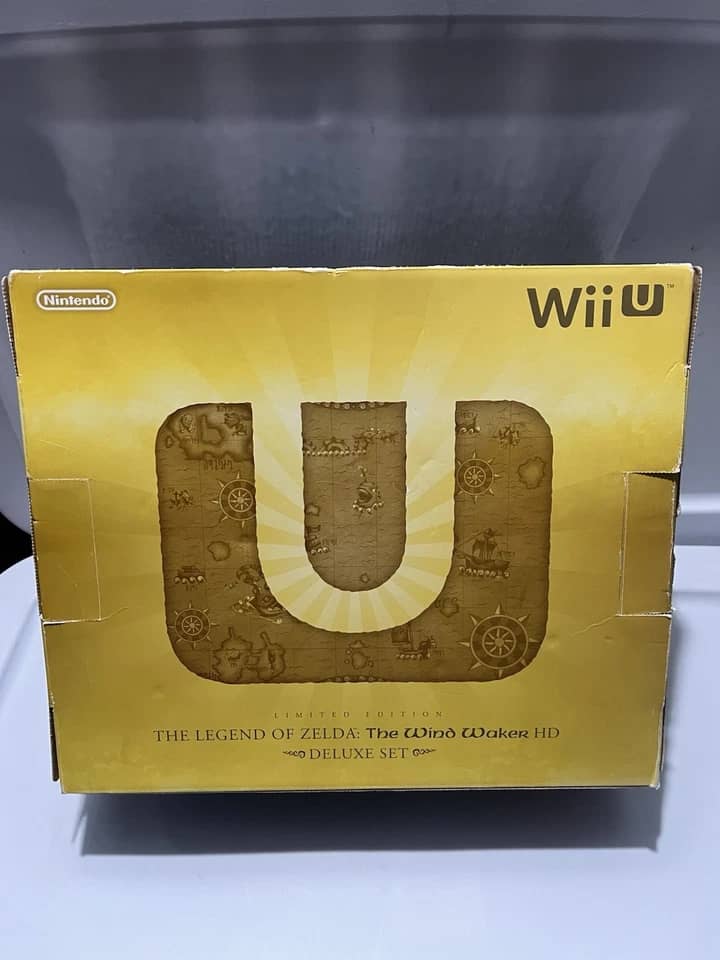 Nintendo Wii U Console Deluxe Video Game Consoles Nintendo Land Bundle Open-Box Excellent