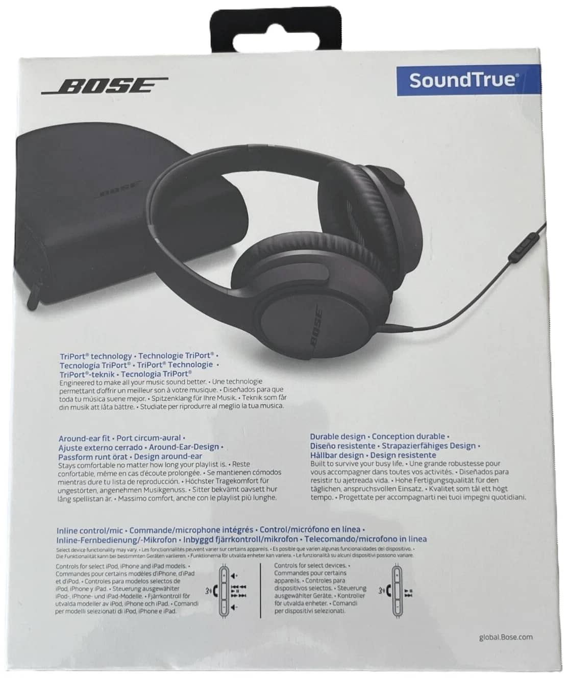 Bose SoundTrue Headphones & Earbuds Black New