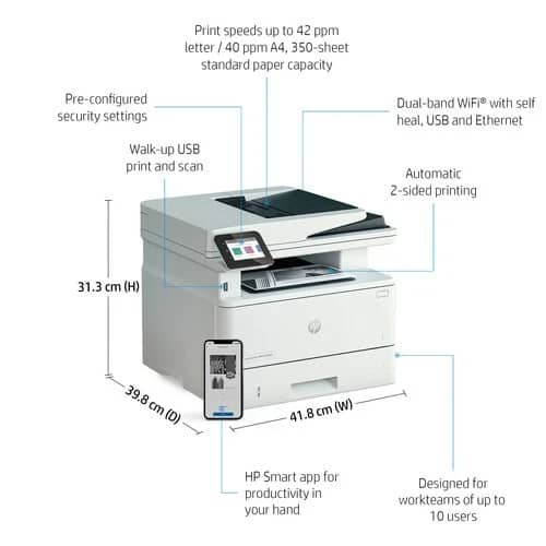 HP LaserJet Pro 4101fdn Printers New