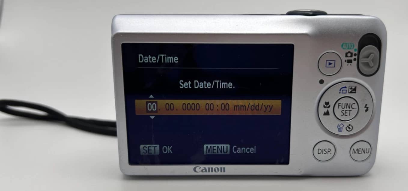 Canon PowerShot SD1300 IS Digital Cameras Silver Used - Good Body Only