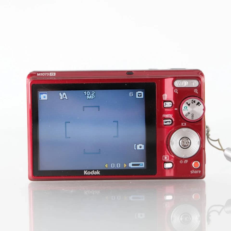 Kodak EasyShare M1073IS Digital Cameras Red New Body Only