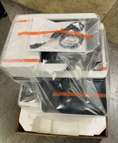 HP Color LaserJet Enterprise M681dh Printers Used - Good
