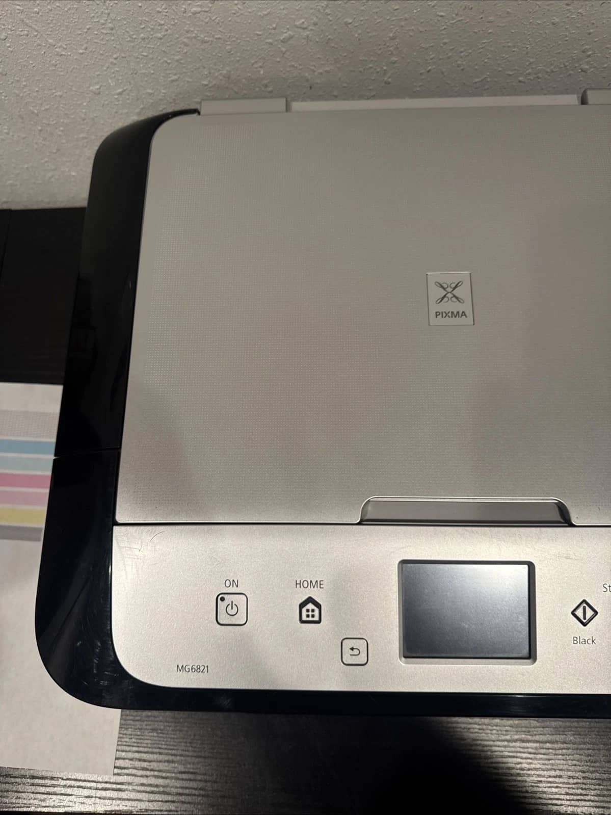 Canon PIXMA MG6821 Black/Silver Wireless Printers New
