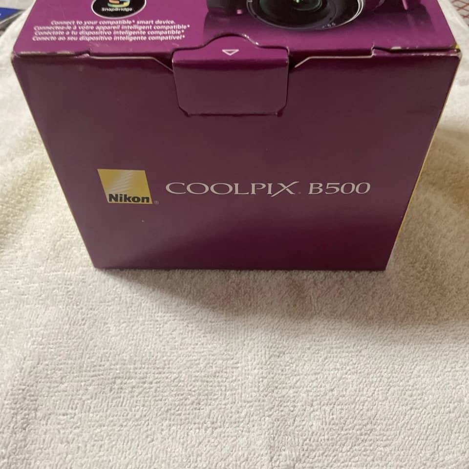 Nikon B500 Digital Cameras Black Refurbished - Excellent