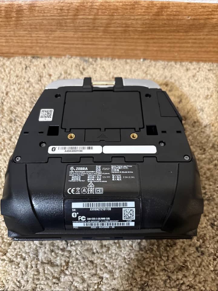 Zebra ZQ52-BUW0000-00 Printers Refurbished - Excellent