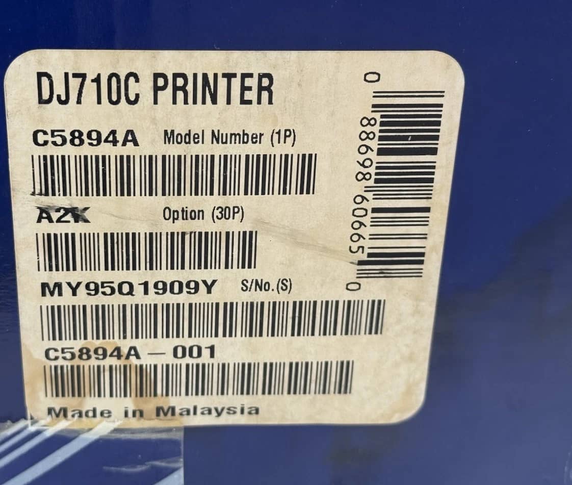HP Deskjet 710c Printers Open-Box Excellent