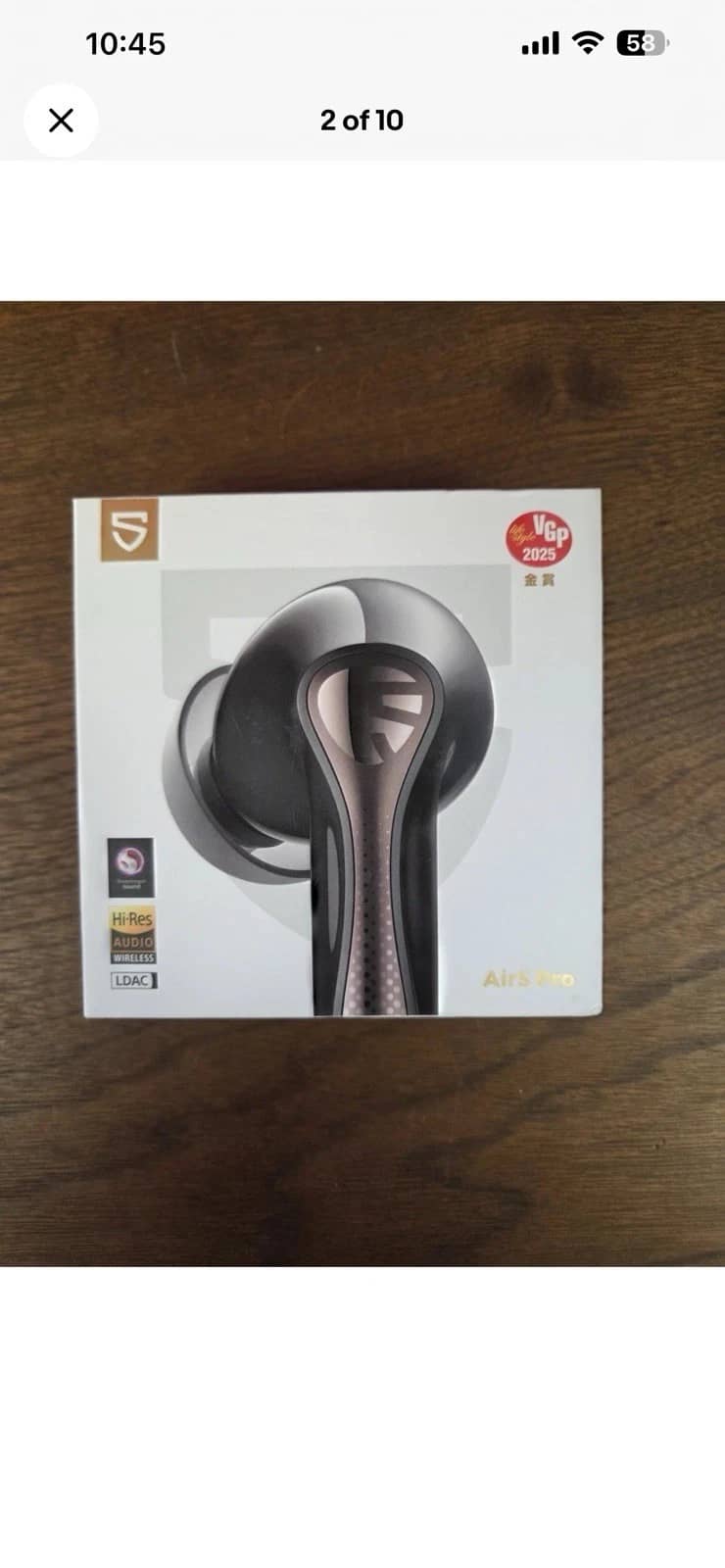 SoundPEATS Air5 Pro Headphones & Earbuds White New