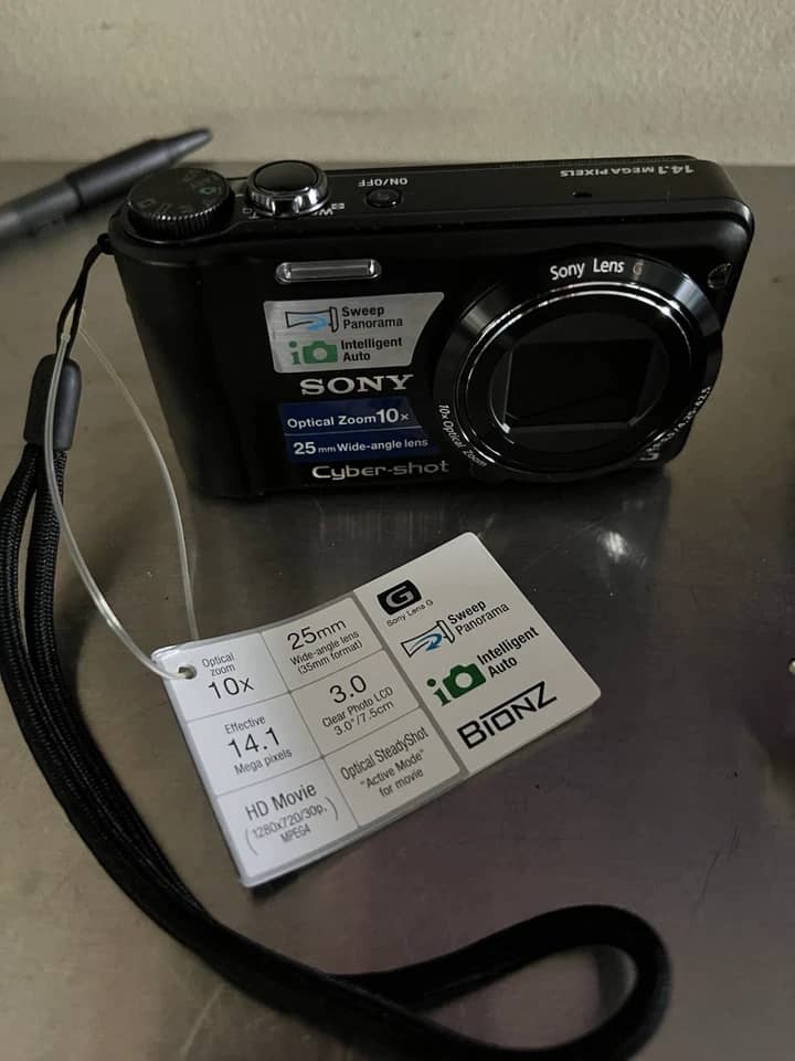 Sony Cyber-shot DSC-H55 Digital Cameras Black Used - Good Body Only