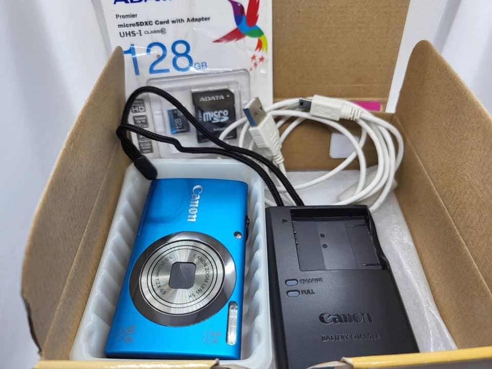 Canon PowerShot A2300 Digital Cameras Silver Refurbished - Excellent Body Only