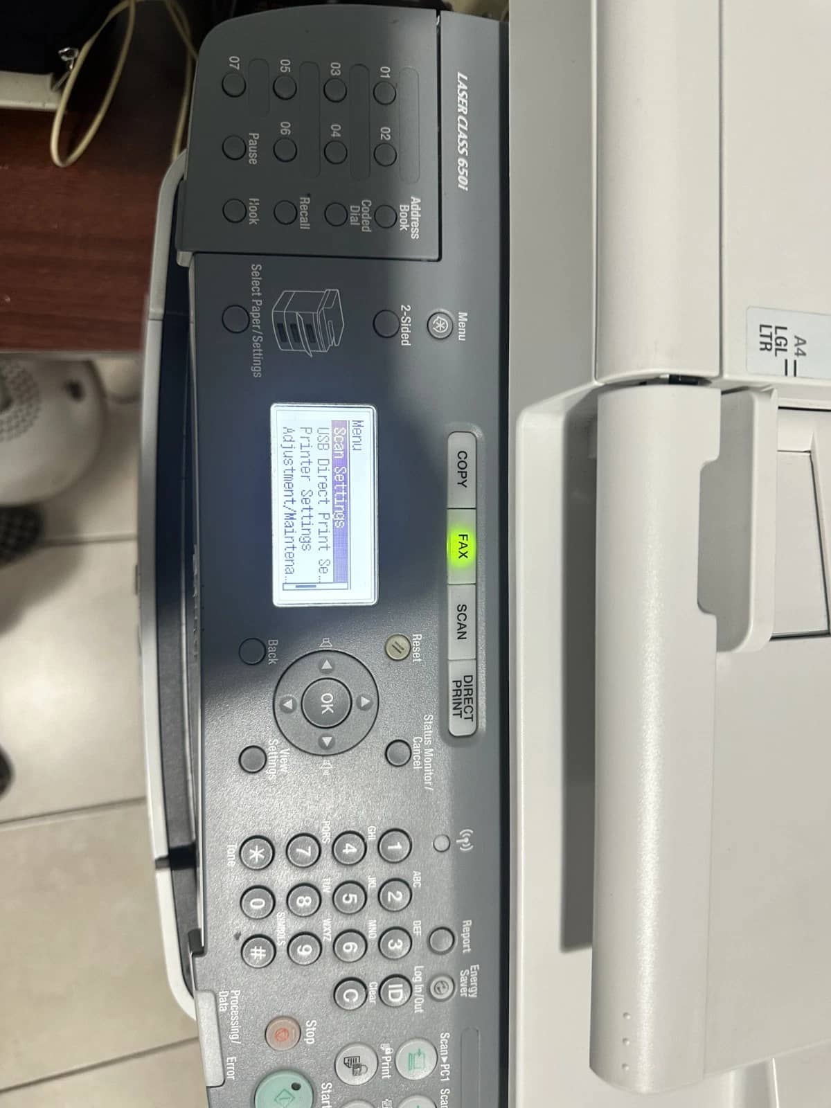 Canon Laser Class 650i Printers Used - Good