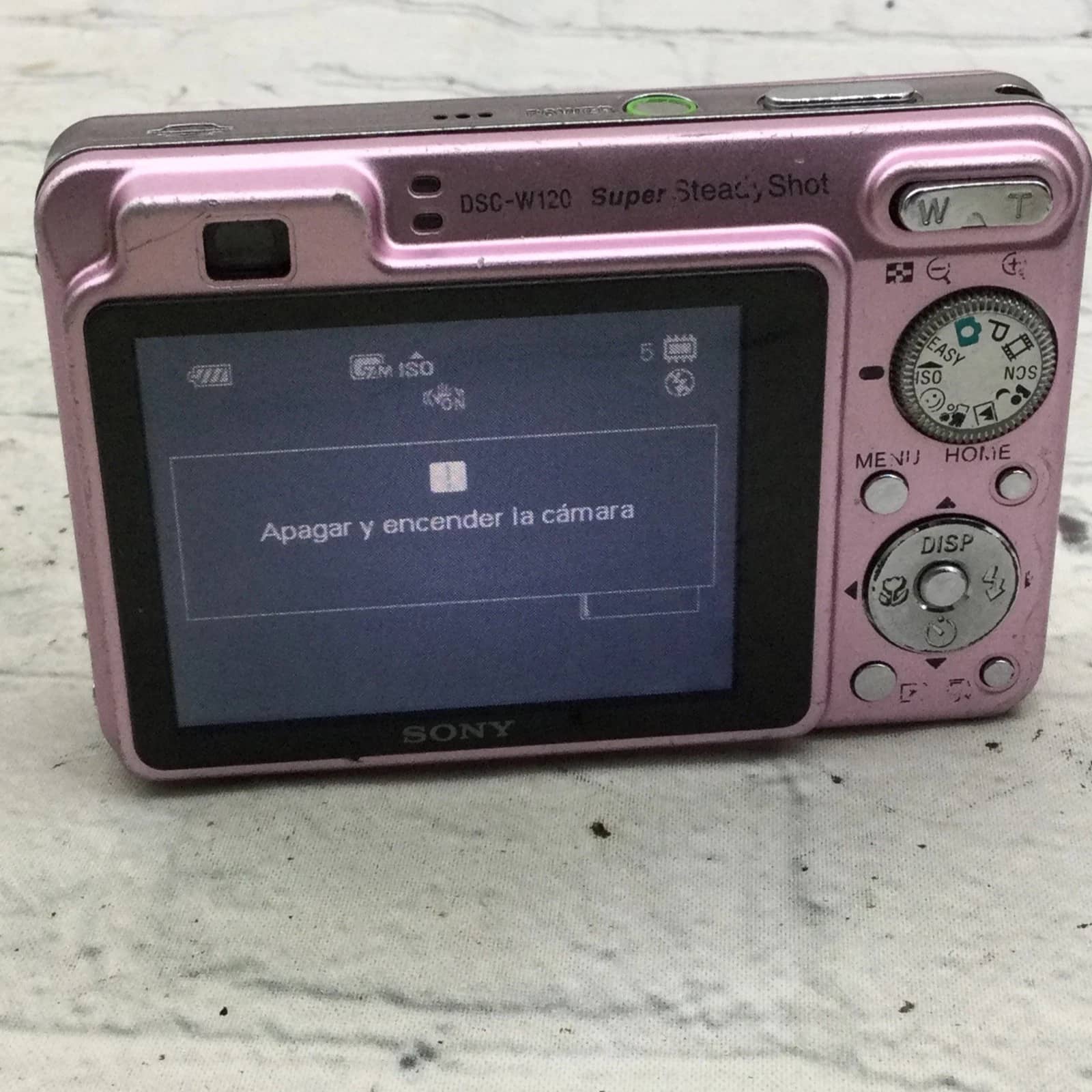 Sony Cyber-shot DSC-W120 Digital Cameras pink New Body Only